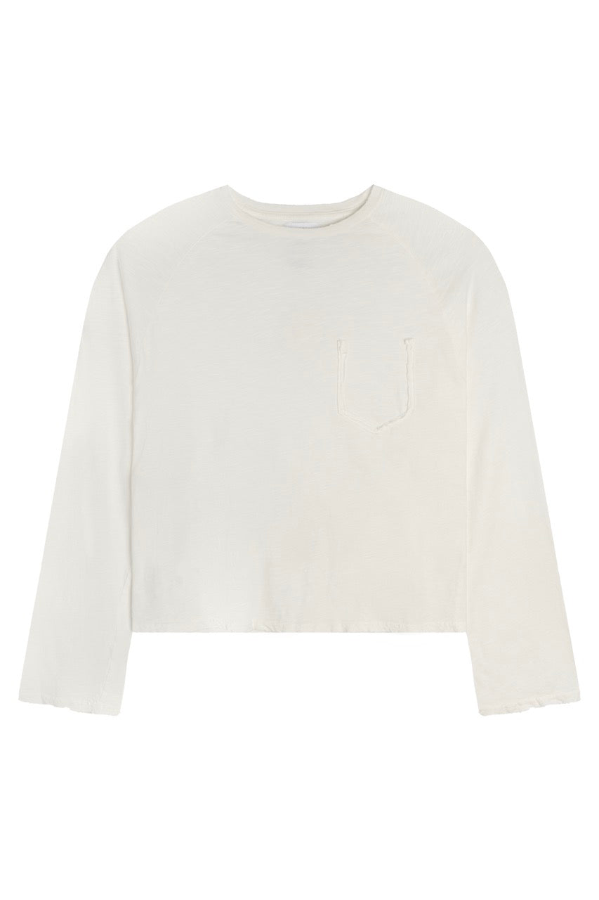 Shadow Pocket Tee - Pearl