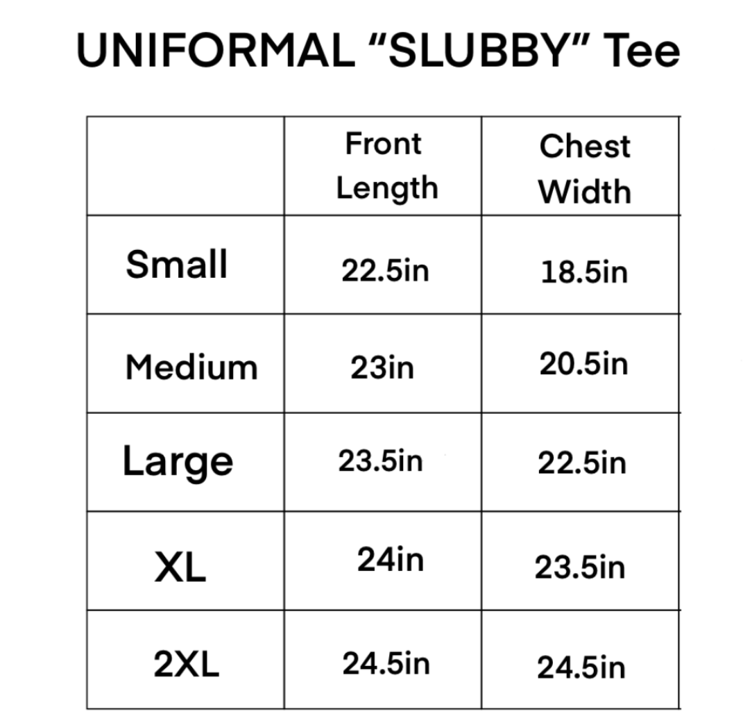 "SLUBBY" White Pocket Tee