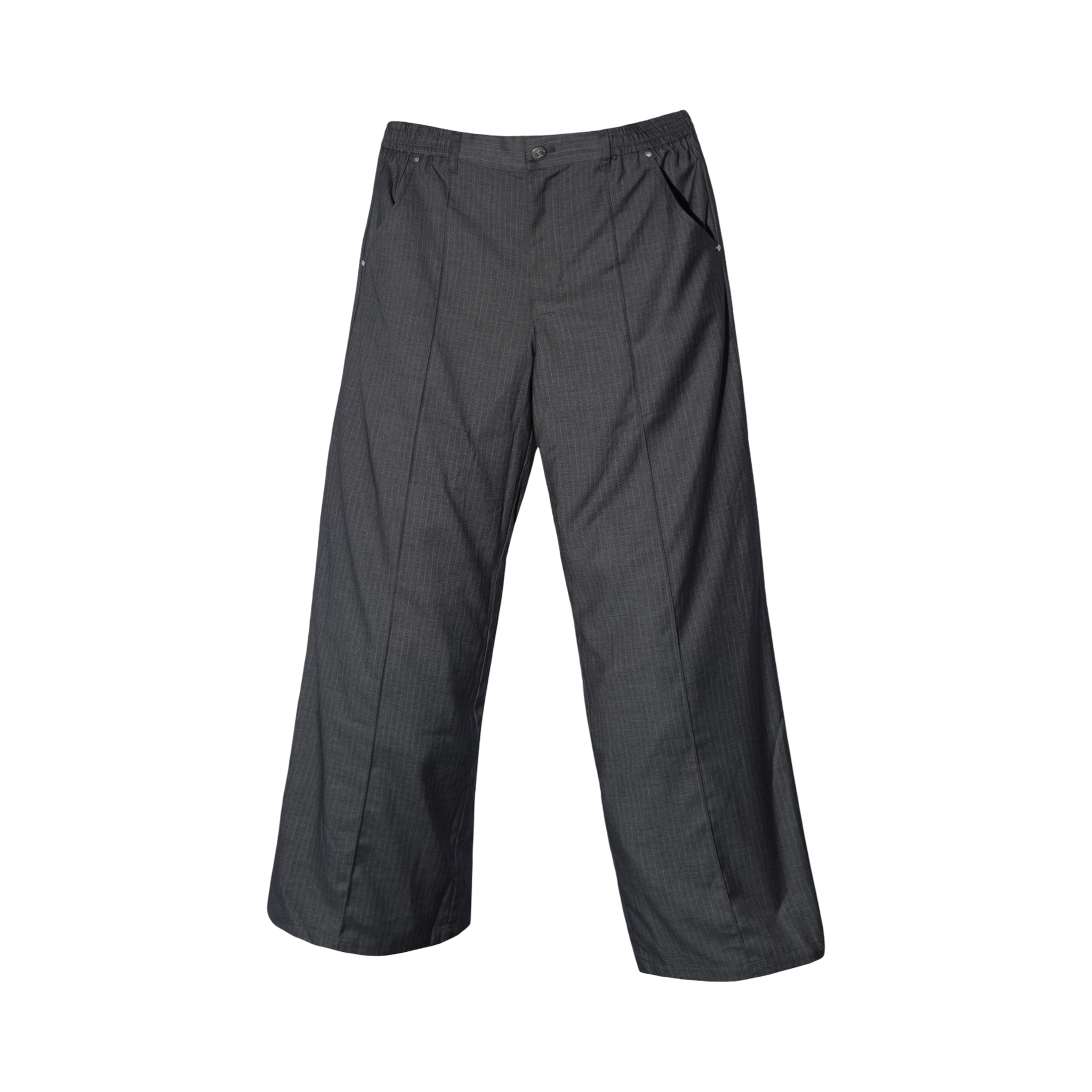 "PLEATED' Pinstripe Trouser