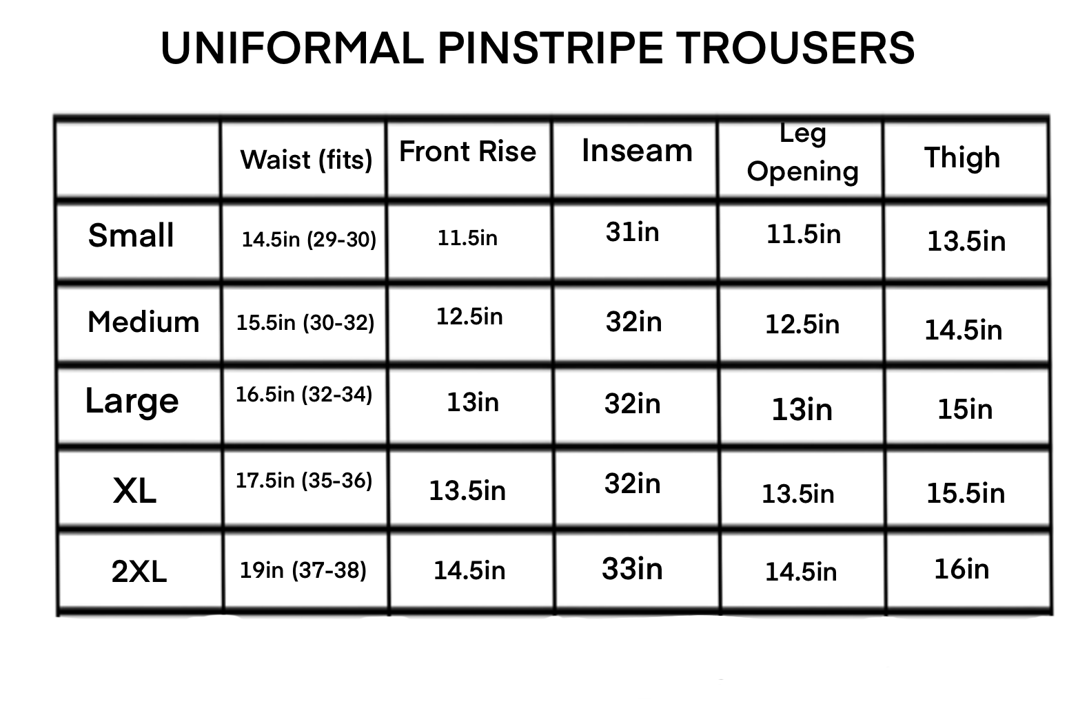 "PLEATED' Pinstripe Trouser