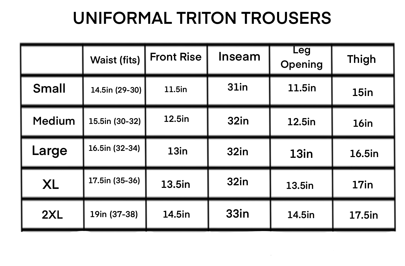 "TRITON" Trouser