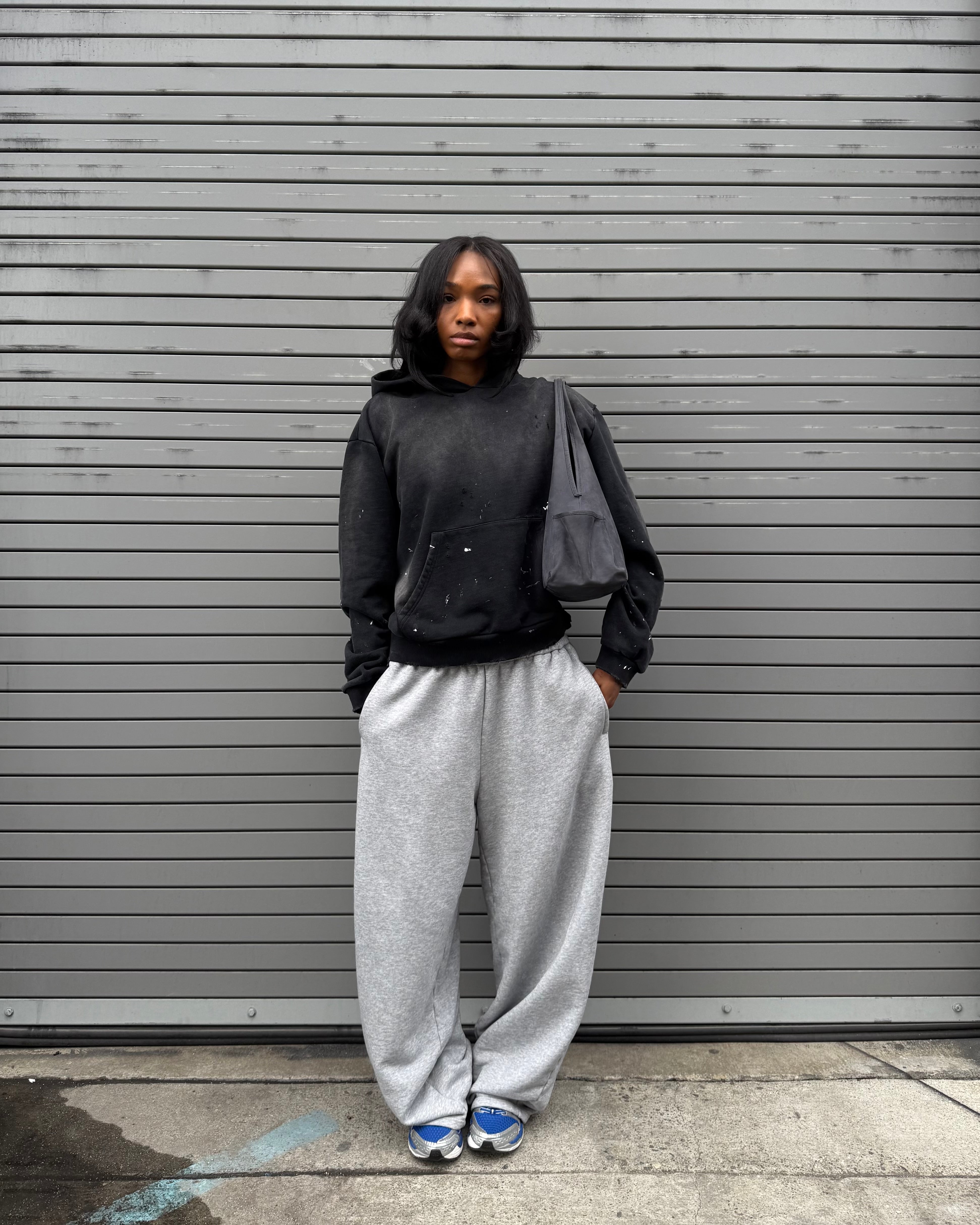 “Splatter” Hoodie - Black