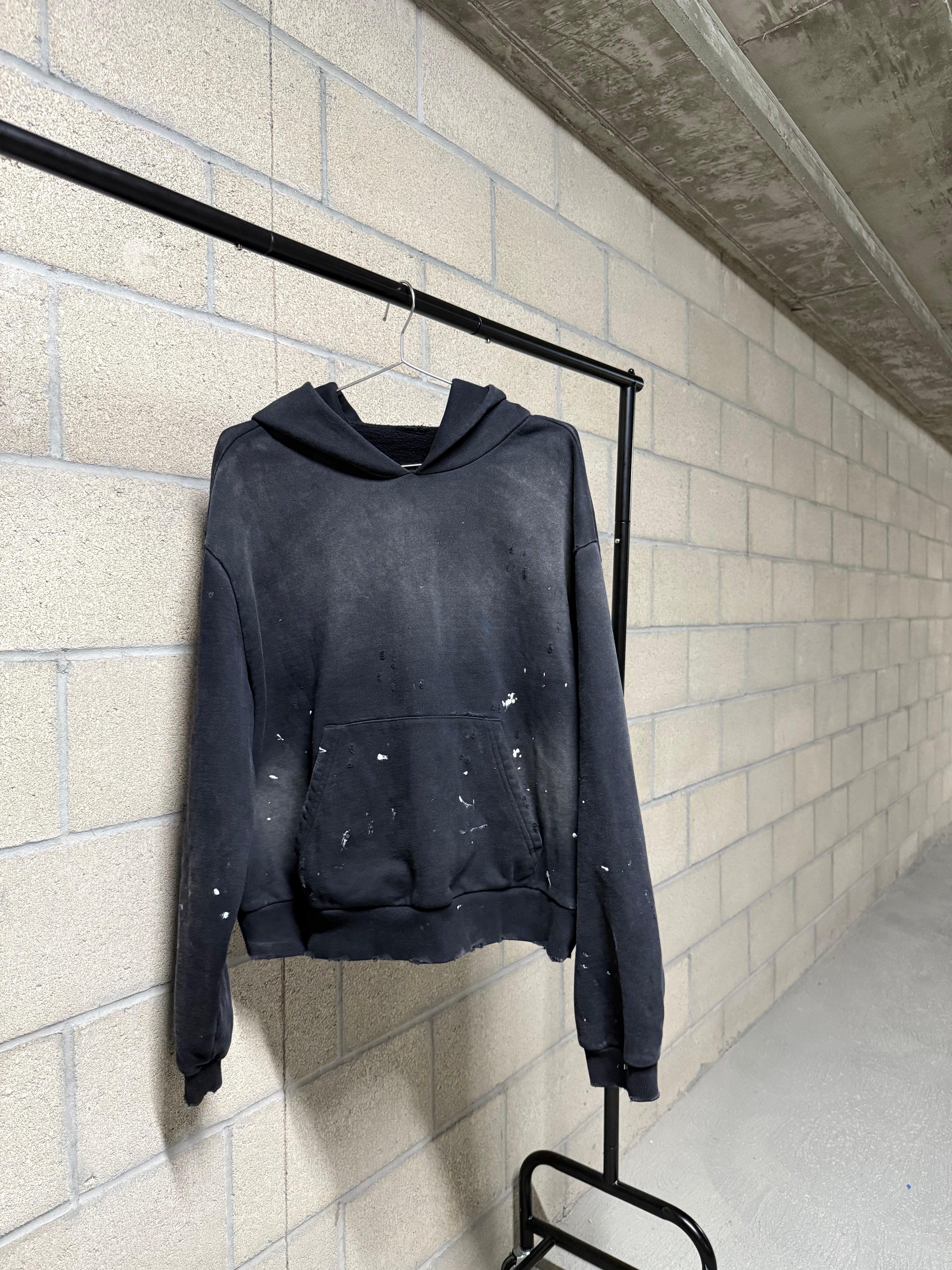 “Splatter” Hoodie - Black