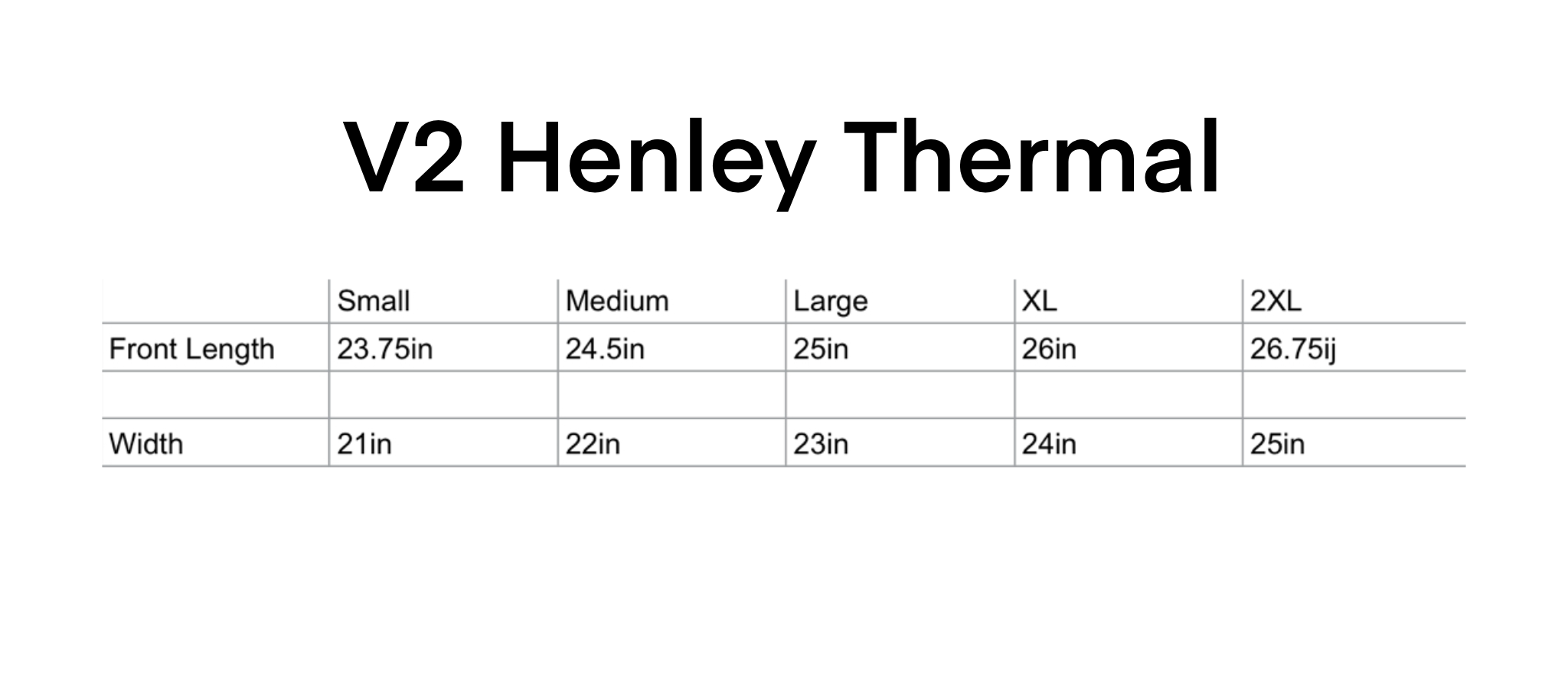 V2 Henley Thermal — Washed Onyx